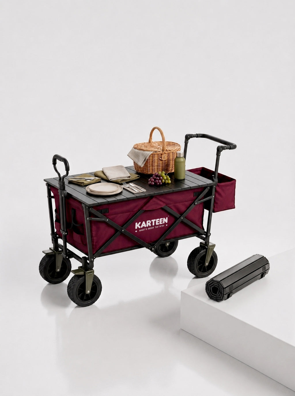 Foldable Table Board - Black